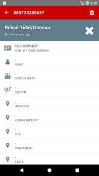 Malaysia Voter Status screenshot 5