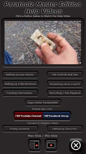 PARATOOLZ Master Edition Ghost Hunting Application screenshot 15
