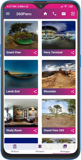 360pano Virtual Reality App screenshot 7