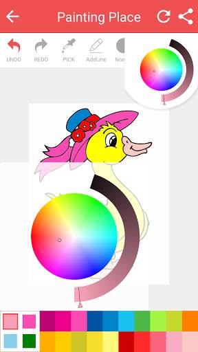 Coloring Cartoon World Larva screenshot 2
