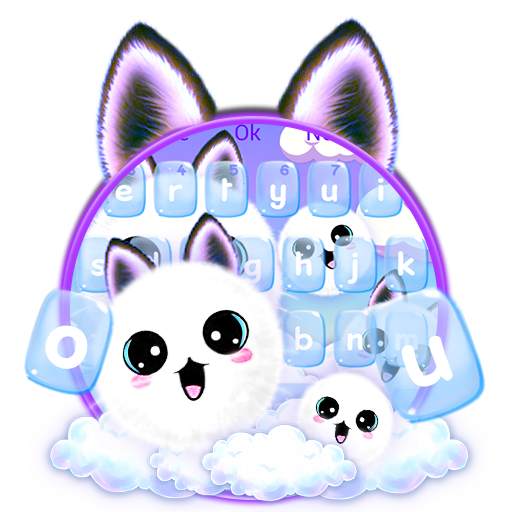 Kawaii Rabbit Keyboard 10001004