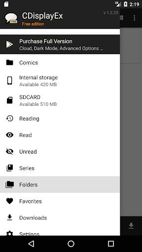 CDisplayEx Comic Reader Lite скриншот 3
