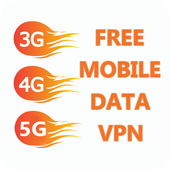 Mobile Data Free VPN icon