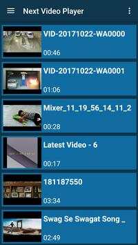 Next Video Player скриншот 1