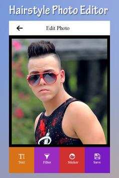Man Hairstyle Photo Editor screenshot 1