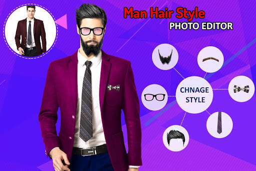 Man Hairstyle Photo Editor screenshot 3