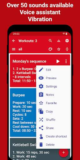 Tabata Timer: Interval Timer Workout Timer HIIT screenshot 5