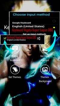 Keyboard Vegeta-Super Saiyan DBZ screenshot 1