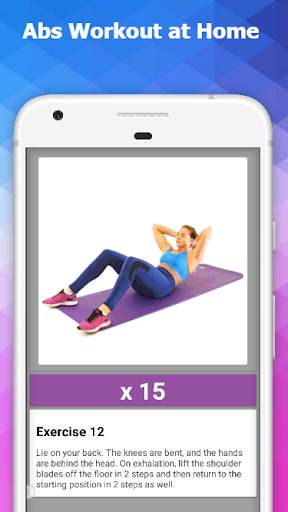 Abs workout at home: how to lose weight in 30 days screenshot 1