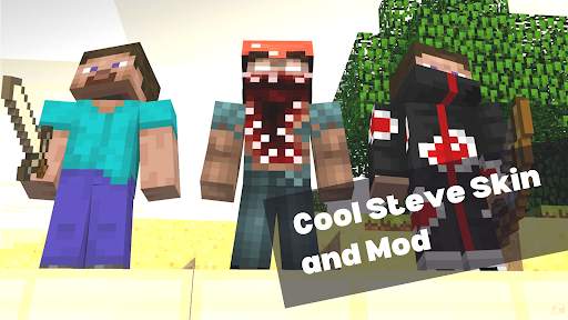 Steve Mod Skins for Minecraft screenshot 2