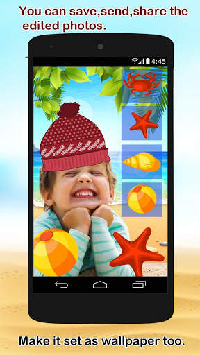 Funny Beach Photo Stickers screenshot 2