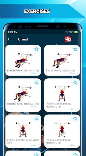 Gym Workouts Trainer - Bodybuilding App screenshot 4