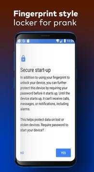 Finger print lock screen prank 2019 screenshot 2
