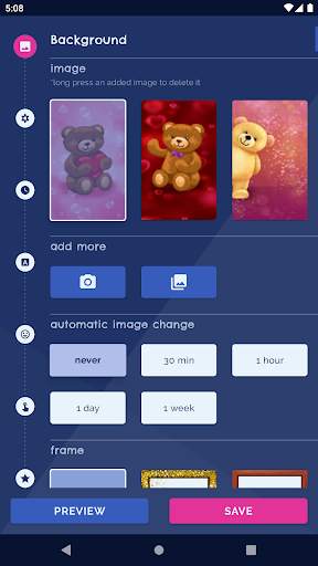 Teddy Bear Live Wallpaper screenshot 1