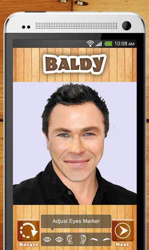 Baldy : Bald Photo Editor screenshot 4