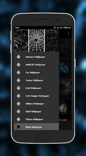 Black Wallpaper screenshot 2