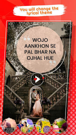 Love Lyrical Video Status Maker screenshot 4