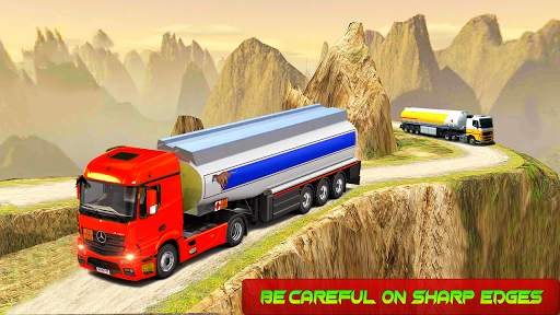 Hill Oil Tanker Truck Transport Driving Simulator screenshot 5