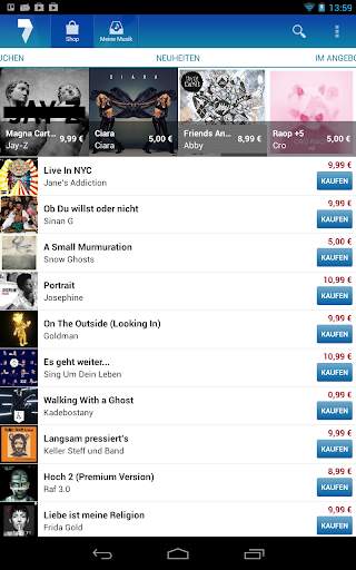 7digital Musik für Android screenshot 8