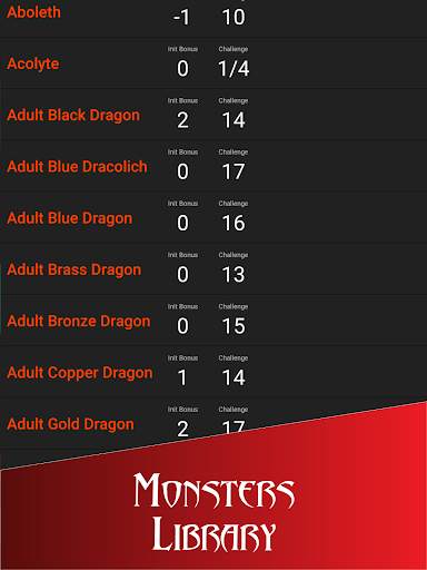 Initiative Tracker for D&D screenshot 21