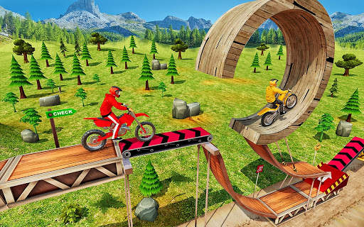 Tricky Bike Stunt Racing Games 2021-Free Bike Game screenshot 2