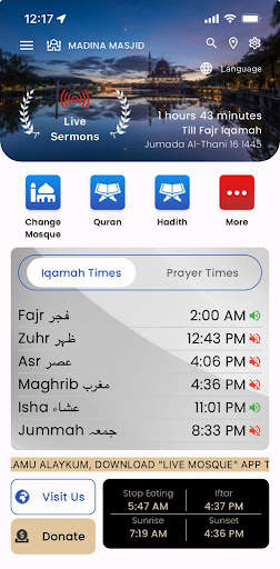 Live Mosque screenshot 1