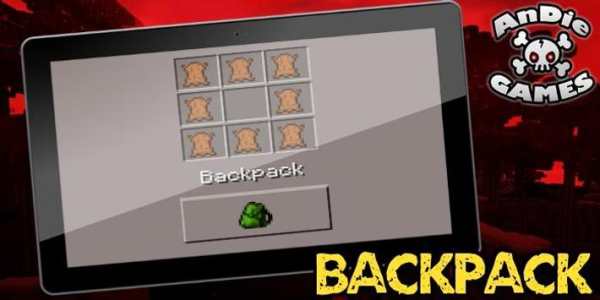 Backpack Mod for MCPE screenshot 1