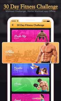 30 Day Weight Loss Challenge - Home Workout screenshot 1