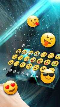 Cool Neon Wolf Keyboard Theme 3 تصوير الشاشة