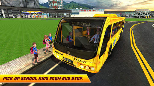 City High School Bus 2018: Driving Simulator PRO screenshot 1