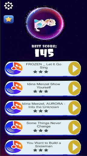Let It Go Hop Tiles Beat - Frozen screenshot 1