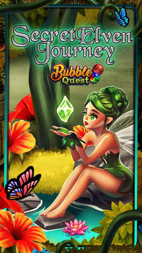 Bubble Pop Quest: Free Secret Elven Shooter Game screenshot 1