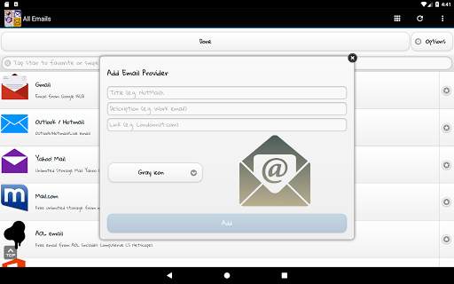 Tüm E-posta Sağlayıcıları screenshot 4