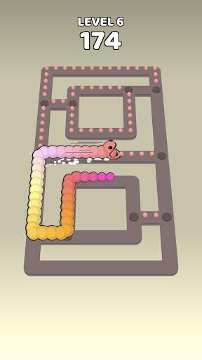 Snake Wriggle 3D - Escape Matrix screenshot 6