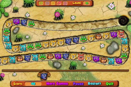 Save Funny Animals - Marble Shooter Match 3 game. screenshot 9