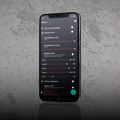FFH4X - Sensitivity screenshot 2