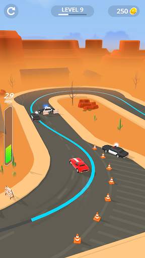 Line Race: Police Pursuit screenshot 8