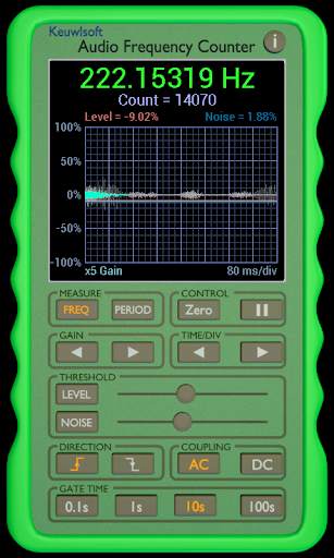 Audio Frequency Counter screenshot 5