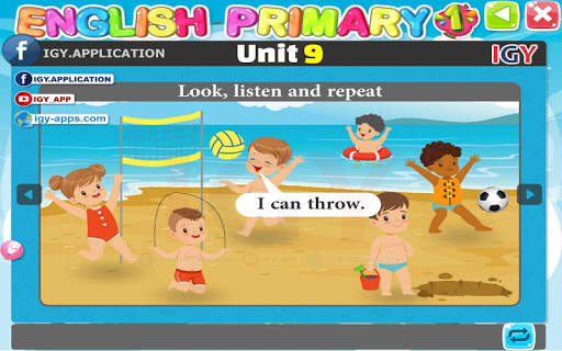 English for Primary 1 - First Term скриншот 2