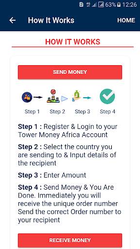 Tower Money Africa स्क्रीनशॉट 6