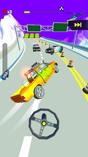 Crazy Rush 3D - Araba Yarışı screenshot 6