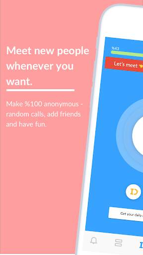 BlindID : Anonymous Live Chat screenshot 1