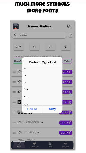 Nickname Styling - Fonts Emoji screenshot 2