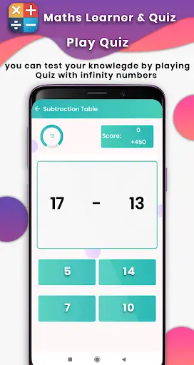 Learn Math : mental arithmetic screenshot 4