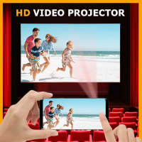 Video Projector on wall icon