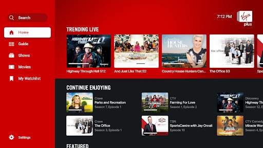 Virgin Plus TV screenshot 19