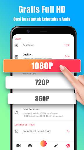EZ Screen Recorder-Perekam layar & Perekam Video screenshot 4