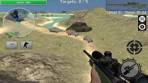 Modern Sniper Gun Shooting screenshot 1