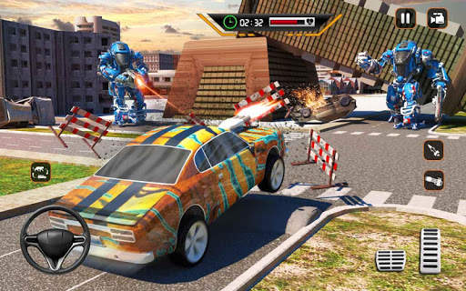 Robot Transforming Wild Tiger Game: Cheetah Games screenshot 12