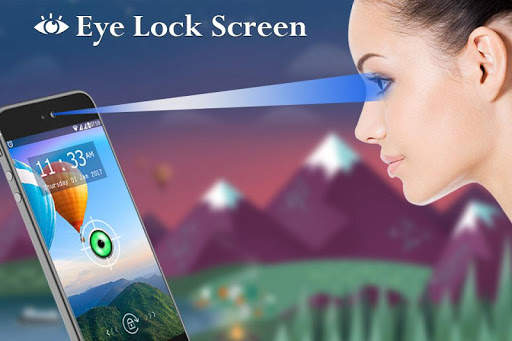 Eye Scanner Lock Screen Prank 2 تصوير الشاشة